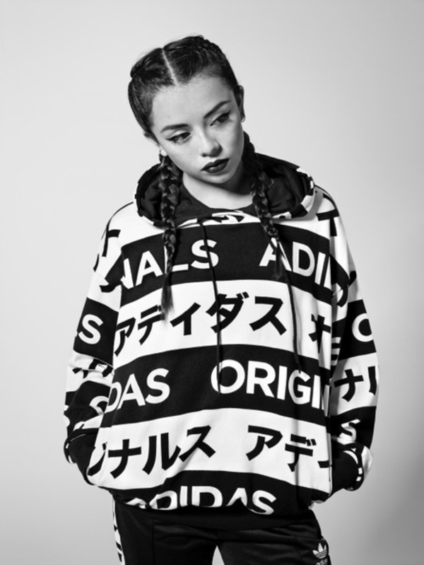adidas sweatshirt with japanese writing
